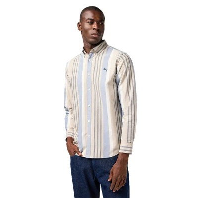 риза,с,дълъг,ръкав,мъжки,ризи,wrangler,bronco,long,sleeve,shirt,beige,(tan,stripe)