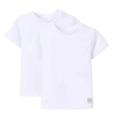 тениска,детски,тениски,zippy,31064290041006,short,sleeve,t,shirt,2,units,white,(white)