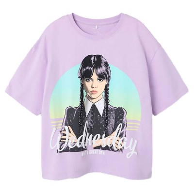 тениска,детски,тениски,name,it,dyp,wednesday,short,sleeve,t,shirt,purple,(orchid,bloom)