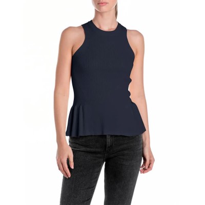 тениска,дамски,тениски,replay,dk3856.000.g23778,sleeveless,t,shirt,blue