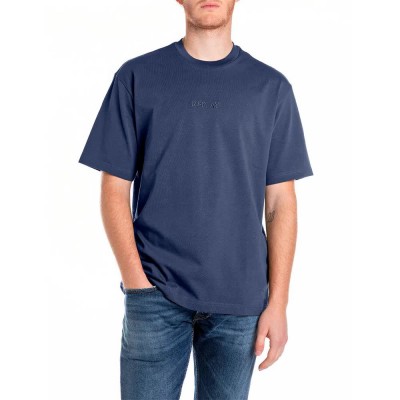 тениска,мъжки,тениски,replay,m3017.000.23804,short,sleeve,t,shirt,medium,blue,(blue)