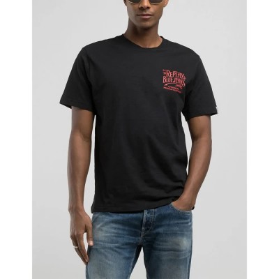 тениска,мъжки,тениски,replay,m3023.000.22336,short,sleeve,t,shirt,black