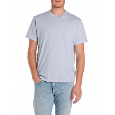 тениска,мъжки,тениски,replay,m3047.000.23732p,short,sleeve,t,shirt,sky,grey,(grey)