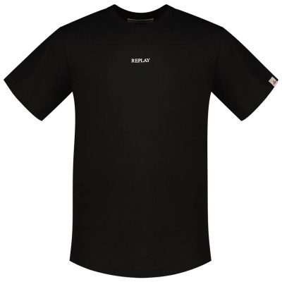 тениска,мъжки,тениски,replay,m3048.000.2660,short,sleeve,t,shirt,black