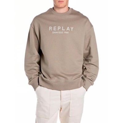 блуза,мъжки,пуловери,replay,m3075.000.23802,sweatshirt,beige