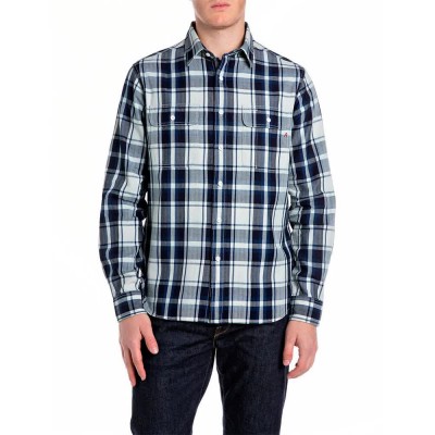 риза,с,дълъг,ръкав,мъжки,ризи,replay,m4147.000.52752,long,sleeve,shirt,blue