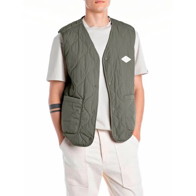 потник,мъжки,потници,replay,m8451.000.85124,vest,soft,military,(green)
