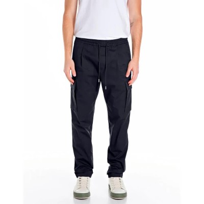 панталони,мъжки,панталони,replay,m9015.000.84909,cargo,pants,dark,navy,(black)