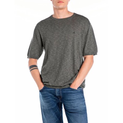 тениска,мъжки,тениски,replay,uk4701.000.g23772,short,sleeve,t,shirt,grey