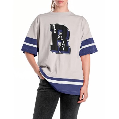 тениска,дамски,тениски,replay,w3399b.000.22658p,short,sleeve,t,shirt,grey