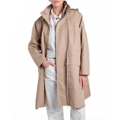 палто,дамски,якета,и,палта,replay,w7884.000.85138,trench,coat,beige