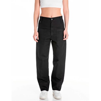панталони,дамски,панталони,replay,w8136.000.85170,pants,black