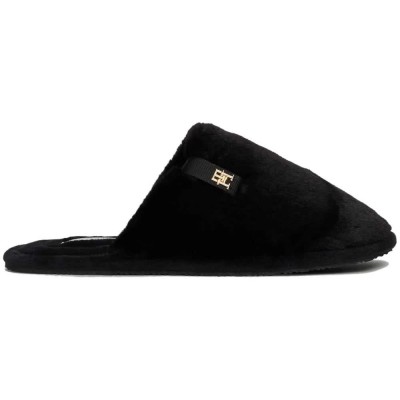 пантофи,дамски,пантофи,tommy,hilfiger,comfort,home,slippers,black