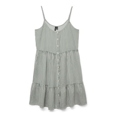 рокля,дамски,поли,и,рокли,vero,moda,bumpy,sleeveless,short,dress,laurel,wreath,snow,white,(green)