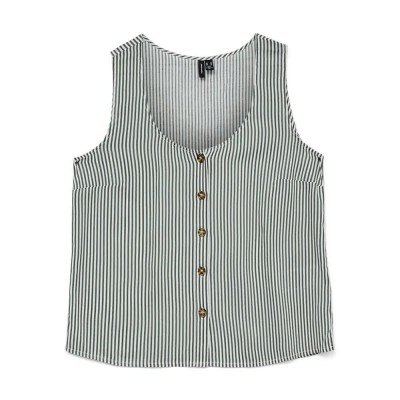 тениска,дамски,тениски,vero,moda,bumpy,sleeveless,t,shirt,laurel,wreath,snow,white,(grey)