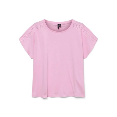 тениска,дамски,тениски,vero,moda,emmy,short,sleeve,t,shirt,bonbon,(pink)