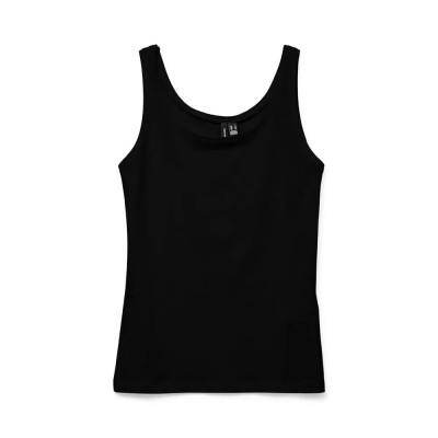 тениска,дамски,тениски,vero,moda,lulu,sleeveless,t,shirt,black