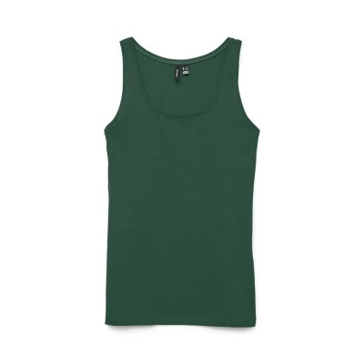 тениска,дамски,тениски,vero,moda,lulu,sleeveless,t,shirt,green,(dark,green)