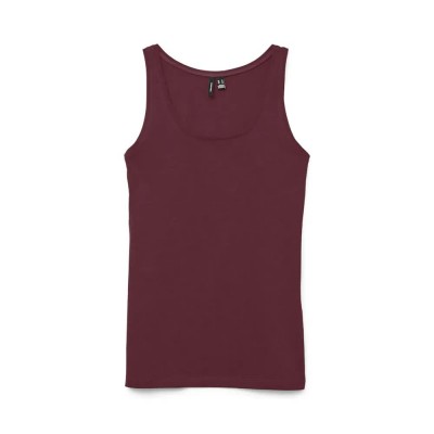 тениска,дамски,тениски,vero,moda,lulu,sleeveless,t,shirt,tawny,port,(purple)