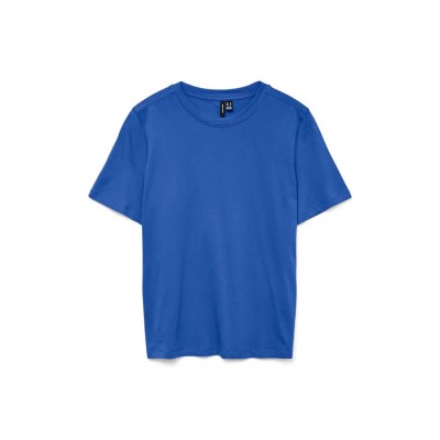 тениска,дамски,тениски,vero,moda,paulina,short,sleeve,t,shirt,blue,(dazzling,blue)