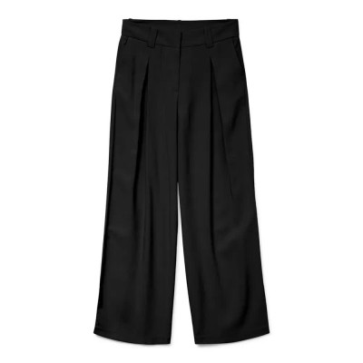 панталони,дамски,панталони,vero,moda,pure,high,waist,pants,black