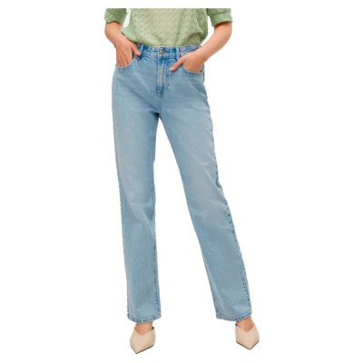 дънки,дамски,панталони,vero,moda,tessa,straight,li3010,high,waist,jeans,blue
