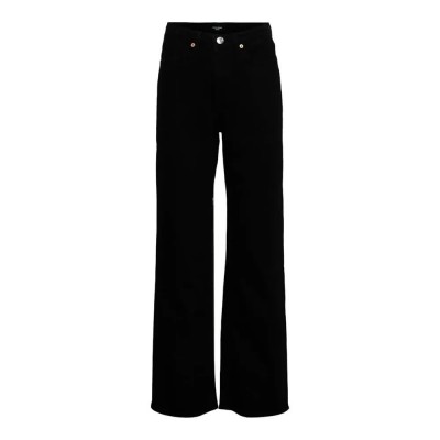 дънки,дамски,панталони,vero,moda,tessa,wide,ra118,tall,high,waist,jeans,black