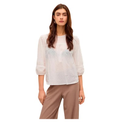 дамски,блузи,дамски,ризи,vero,moda,trine,3,4,sleeve,blouse,white,(snow,white)