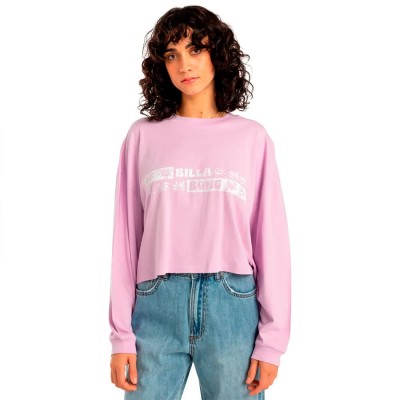 тениска,дамски,тениски,billabong,easy,days,long,sleeve,t,shirt,pink,(peaceful,lilac)