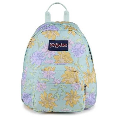 раница,раници,jansport,half,pint,10l,backpack,green,(faded,floral,fresh,mint)