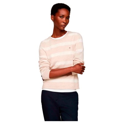 блуза,дамски,пуловери,дамски,плетени,дрехи,tommy,hilfiger,soft,sweater,beige,(classic,beige,heather,ivory,petal,heather)
