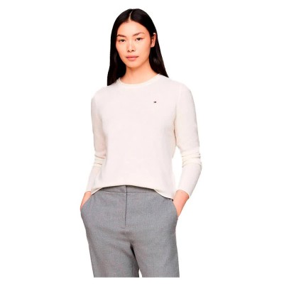 блуза,дамски,пуловери,дамски,плетени,дрехи,tommy,hilfiger,soft,sweater,white,(ivory,petal)