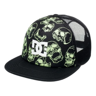шапка,всички,шапки,dc,shoes,gas,station,trucker,cap,black,(glow,skully)