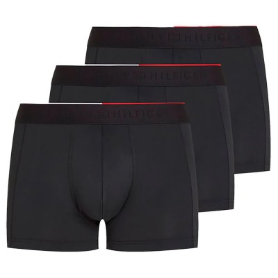 боксерки,мъжко,бельо,tommy,hilfiger,um0um03388,boxers,3,units,black,(black,black,black)