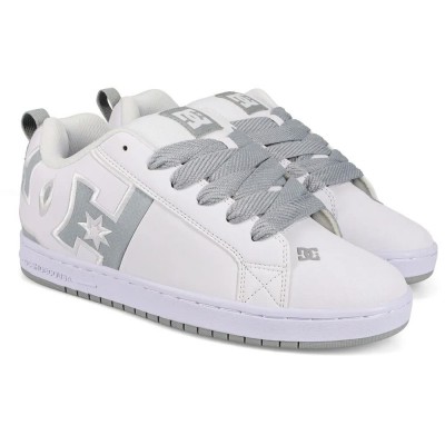 обувки,мъжки,маратонки,dc,shoes,court,graffik,sq,trainers,white,(white,grey)