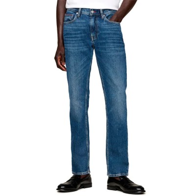 дънки,мъжки,панталони,tommy,hilfiger,denton,straight,fit,jeans,blue,(hiker,indigo)