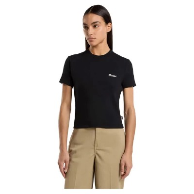 тениска,дамски,тениски,dickies,lewistown,embro,short,sleeve,t,shirt,black