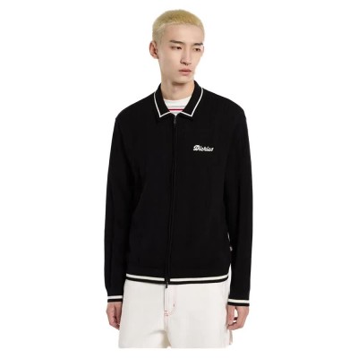 жилетка,мъжки,пуловери,dickies,lewistown,fz,cardigan,black