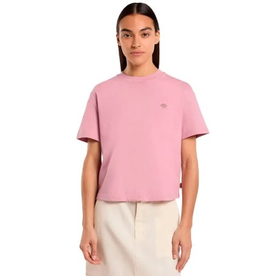 тениска,мъжки,тениски,дамски,тениски,dickies,oakport,boxy,short,sleeve,t,shirt,pink,(lilas)