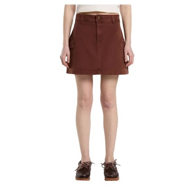 пола,дамски,поли,и,рокли,dickies,river,ranch,mini,skirt,cappuccino,(brown)