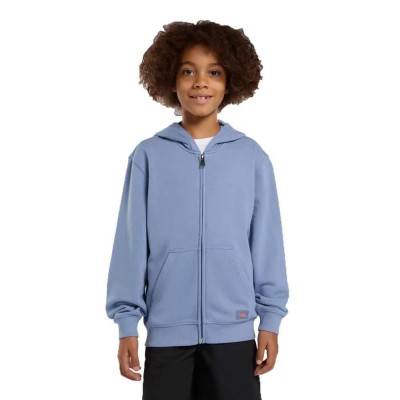 блуза,детски,блузи,dickies,terry,full,zip,sweatshirt,country,blue,(blue)