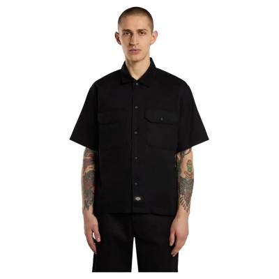 риза,с,къс,ръкав,мъжки,ризи,dickies,unionville,gd,work,short,sleeve,shirt,black