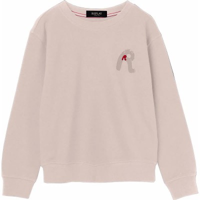 блуза,детски,блузи,replay,sb2066.051.22739,sweatshirt,beige