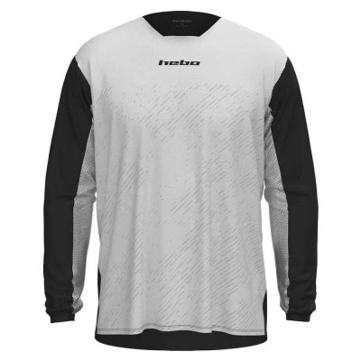 блуза,с,дълъг,ръкав,мъжки,тениски,дамски,тениски,hebo,scratch,xtrem,long,sleeve,jersey,grey,(black)