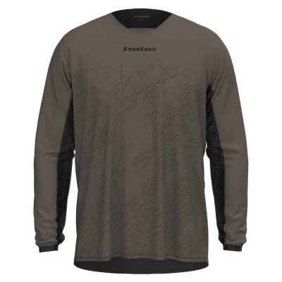 блуза,с,дълъг,ръкав,мъжки,тениски,дамски,тениски,hebo,scratch,xtrem,long,sleeve,jersey,brown,(brown)