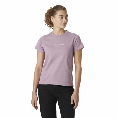 тениска,дамски,тениски,helly,hansen,core,2.0,short,sleeve,t,shirt,purple,clay,(purple)