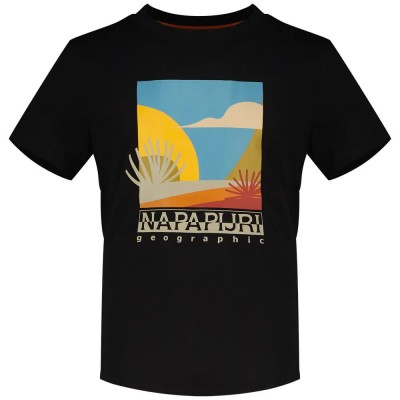 тениска,мъжки,тениски,napapijri,arbia,short,sleeve,t,shirt,black,beauty,(black)