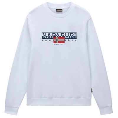 блуза,мъжки,пуловери,napapijri,aylmer,sweatshirt,bright,white,(white)