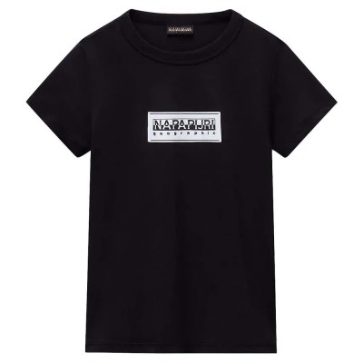 тениска,детски,тениски,napapijri,chamois,summer,short,sleeve,t,shirt,black