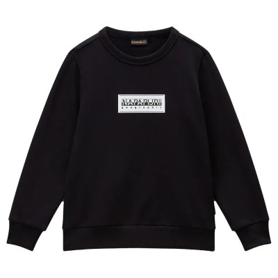 блуза,детски,блузи,napapijri,chamois,summer,sweatshirt,black,(black)